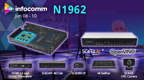 YUAN High-Tech Introduce 4K60 Series Intelligent AV Products in InfoComm USA